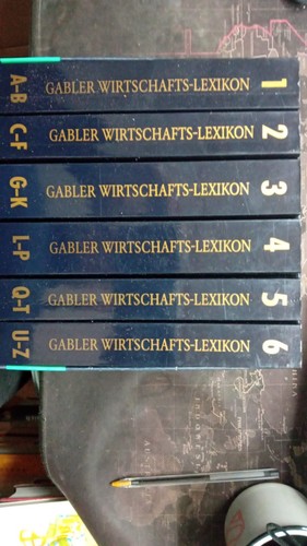 Gabler wirtschaftslexikon 6 - gabler,