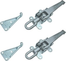 2x Exzenterverschluss 265mm Bordwandverschluss Sicherung Spannverschluss mit Geg