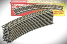 1:87 HO Fleischmann Profigleis 10 Stück 6120 Gleis gebogen R 356,5 - 36° neuw.