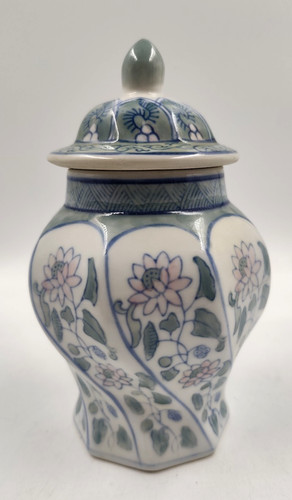 Porzellan deckelvase china - deckelvase,
