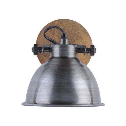 Deckenlampe spot eisen holz - spot,