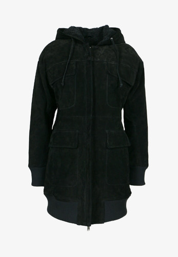Designer lederjacke lederparka - lederjacke,