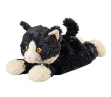 Warmies Katze liegend