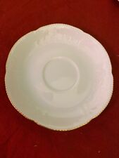 Rosenthal sanssouci weiß - classic rose mit Goldrand: 2 Untertassen