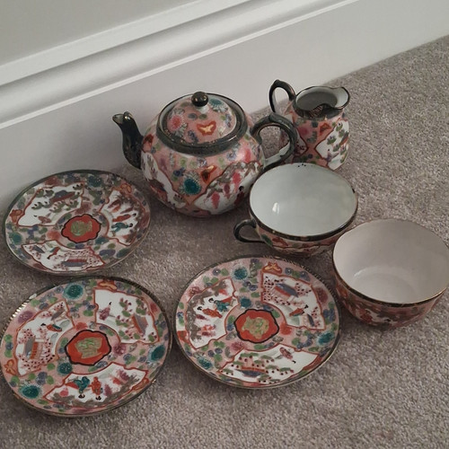Antikes chinesisches canton - antikes,