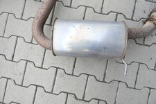 VW Touran Golf 5 Caddy Auspuff Mittelschalldämpfer mitte 2.0 TDI 16V