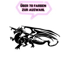 Aufkleber 2x Drache Sticker