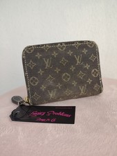 Louis Vuitton Zippy Coin Geldbörse Monogram Mini Lin Vintage Top! LV Wallet 