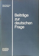 Beiträge zur deutschen Frage