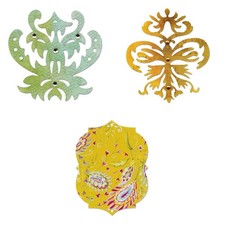 1 Stanzschablone Ornamente