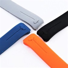 Uhrenarmband 21 mm für Tissot T-Touch II T640.1AA T013420A Red Blue Black Orange