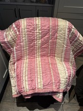 Laura Ashley REBECCA King / Superking Seiden Tagesdecke 260 x 240 cm