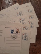 Sammlung Lettland Ganzsachen etc