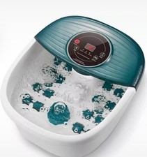 MaxKare Fuß Spa Bad Massagegerät Wärme, Blasen und Vibration Temperaturregelung