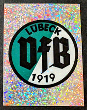 VFB LÜBECK 1919 2.Bundesliga 96/97 DS Sticker-Wappen Vereins-Logo Nr.43 Glitzer