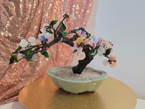 Bonsai baum edelstein blüten - bonsai,