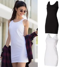 Damen stretch kleid mit - damen,