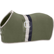 Eskadron Dusty Olive 145 cm Abschwitzdecke Fleece Stripe Classic Sports FS25