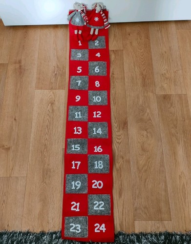 Wand adventskalender befüllen - adventskalender,