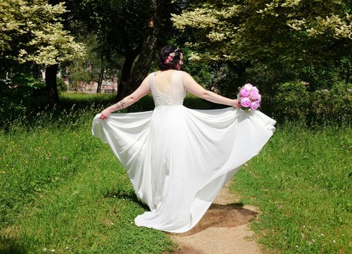 Romantisches brautkleid - romantisches,