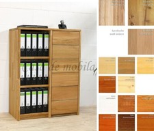 Massivholz Aktenregal CONTRA