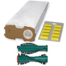 10 Filtertüten und Bürsten