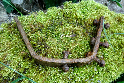 Altes rostiges eisen alteisen - altes,