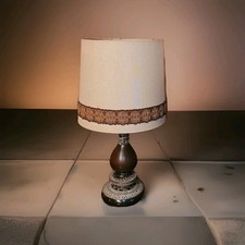 Hustadt Leuchten Fat Lava Keramik 1970er Stehlampe Tischlampe Original Vintage 