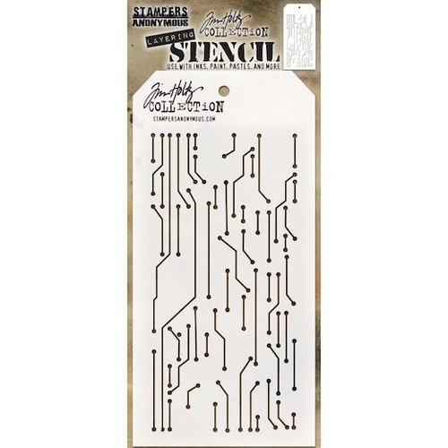 Tim holtz schichtschablone - tim,