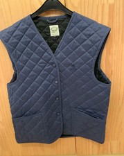 ❸-❷-❶ AIGLE Weste Reitweste dunkelblau blau