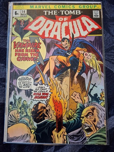 Tomb dracula 14 1973 - dracula, #14