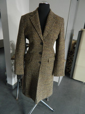 Schicke Damen Mantel SENZA Gr.38 Made ITALIA   WOLLE gebraucht TOP