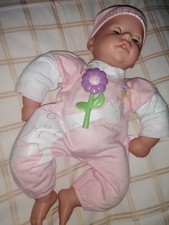 Baby Puppe ChouChou Sneezing 36 cm Original Zapf Creation Blume