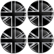 4 x Aufkleber 3D Silikon UK GB