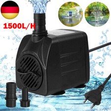 Teichpumpe 1500L/h Garten Koi