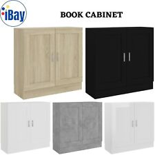 Moderner Bücherschrank Vitrine Sideboard Aufbewahrungsschrank Bücherständer Bauholz