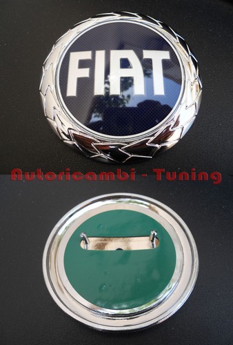 Emblem hinten blau für fiat - emblem,