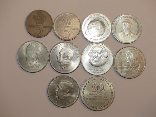 Ddr münzen sammlung - ddr,