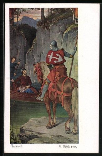 Ansichtskarte parzival - parzival, zu