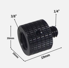 Adapterschraube 3/8" auf 1/4"