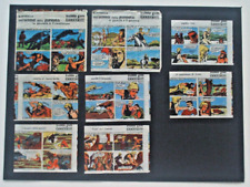 8 alte Tarzan Kaugummi Sammelbilder ohne Zuordnung ( Tarzan ) Mann des Waldes