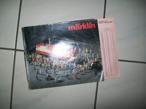 Märklin katalog 1980 mit - 1980,