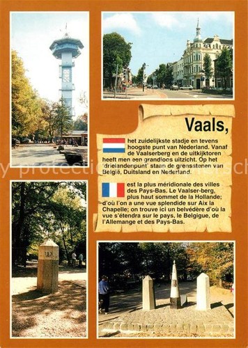Vaals turm strassenpartie - turm,