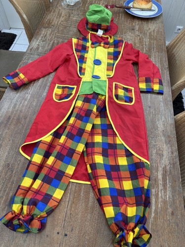 Dreiteiliges kostüm clown - dreiteiliges,