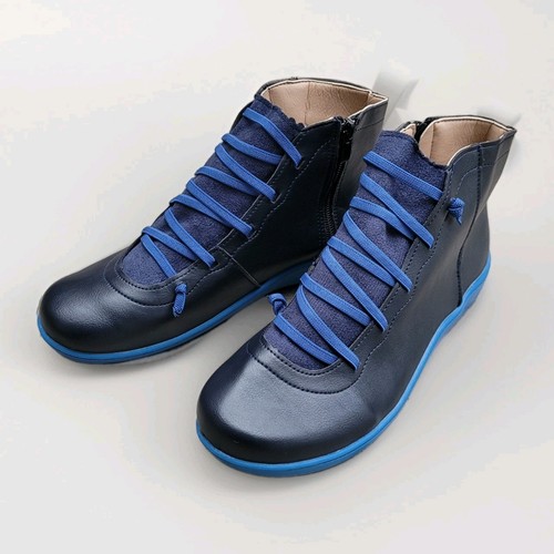 Stiefeletten blau neu - stiefeletten,