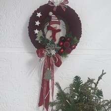 Türkranz Weihnachtskranz