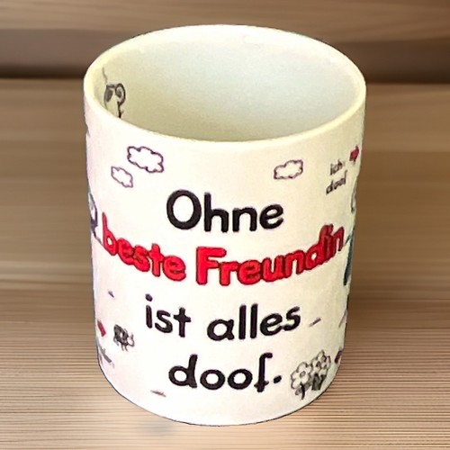 Sheepworld tasse keramik weiß - tasse,