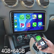 9" Android 14 Für Audi TT 8J 2006-2014 Autoradio 4+64G GPS NAVI WIFI RDS Carplay