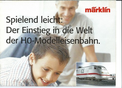 Prospekt märklin spielend - märklin,