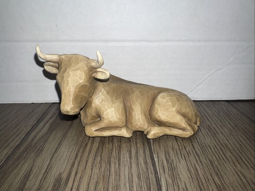 Willow tree nativity - tree, ox